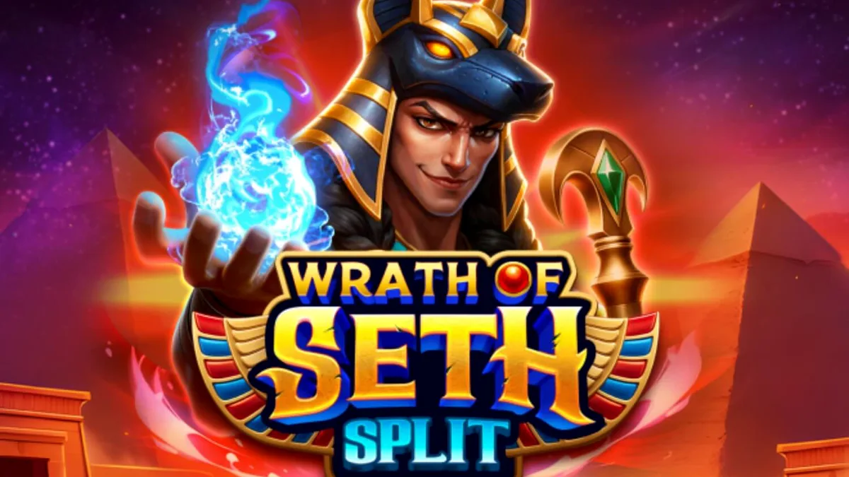 Wrath of Seth – Split স্লট গেমের ইন্টারফেস এবং প্রাচীন মিশরীয় থিম